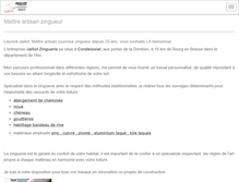 Tablet Screenshot of jaillotzinguerie.fr